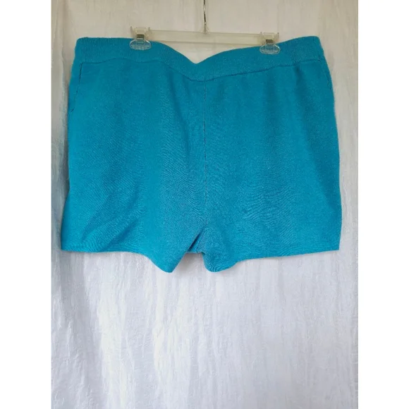 Women's Lovesick torrid Shorts Blue Size 3X sweater lightning bolt shorts - Picture 4 of 7